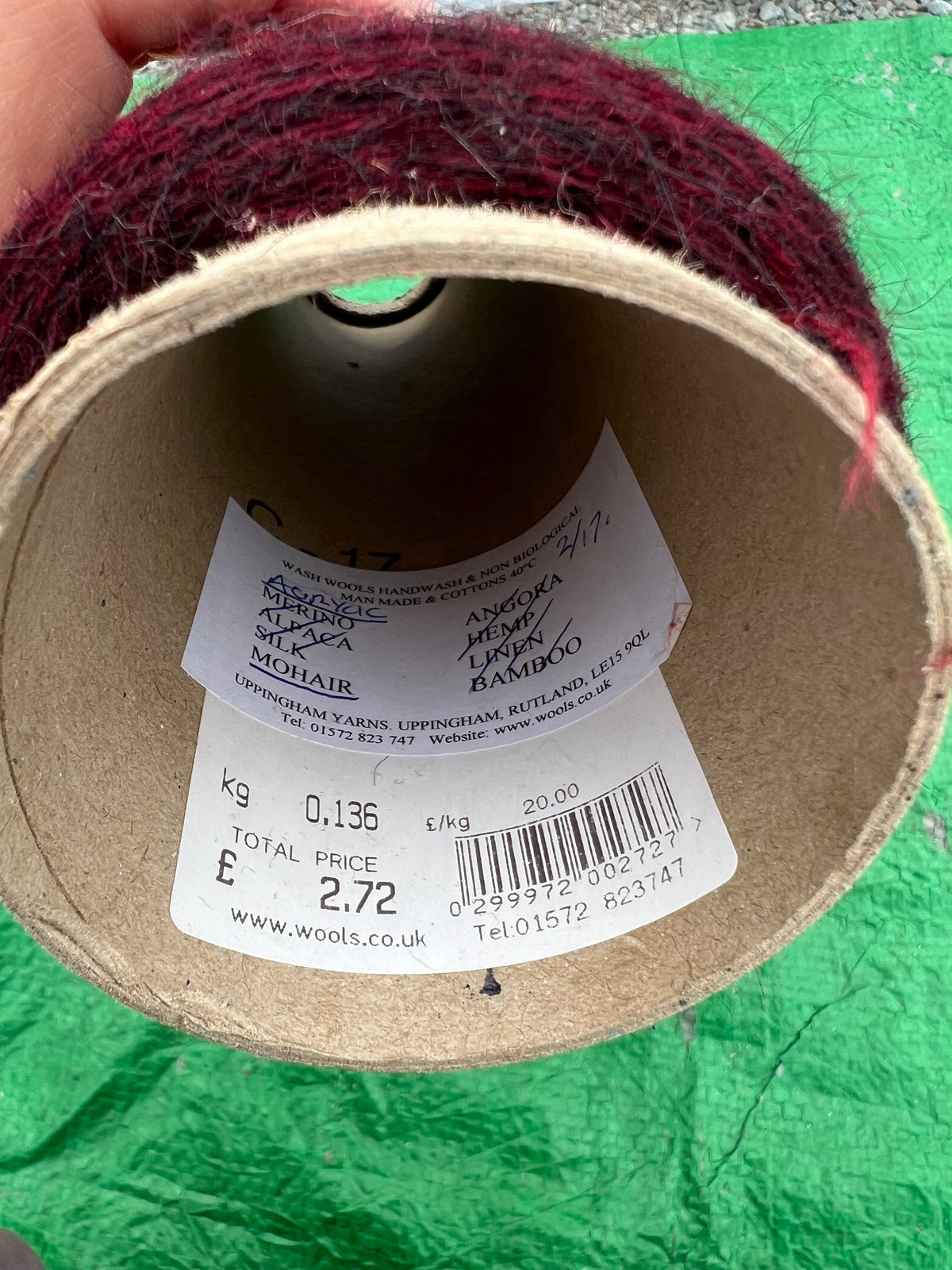 Mohair bundle