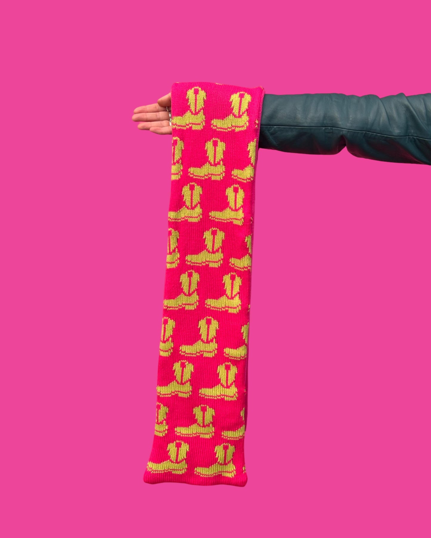Skinny Scarf - Western Boot - All Colours
