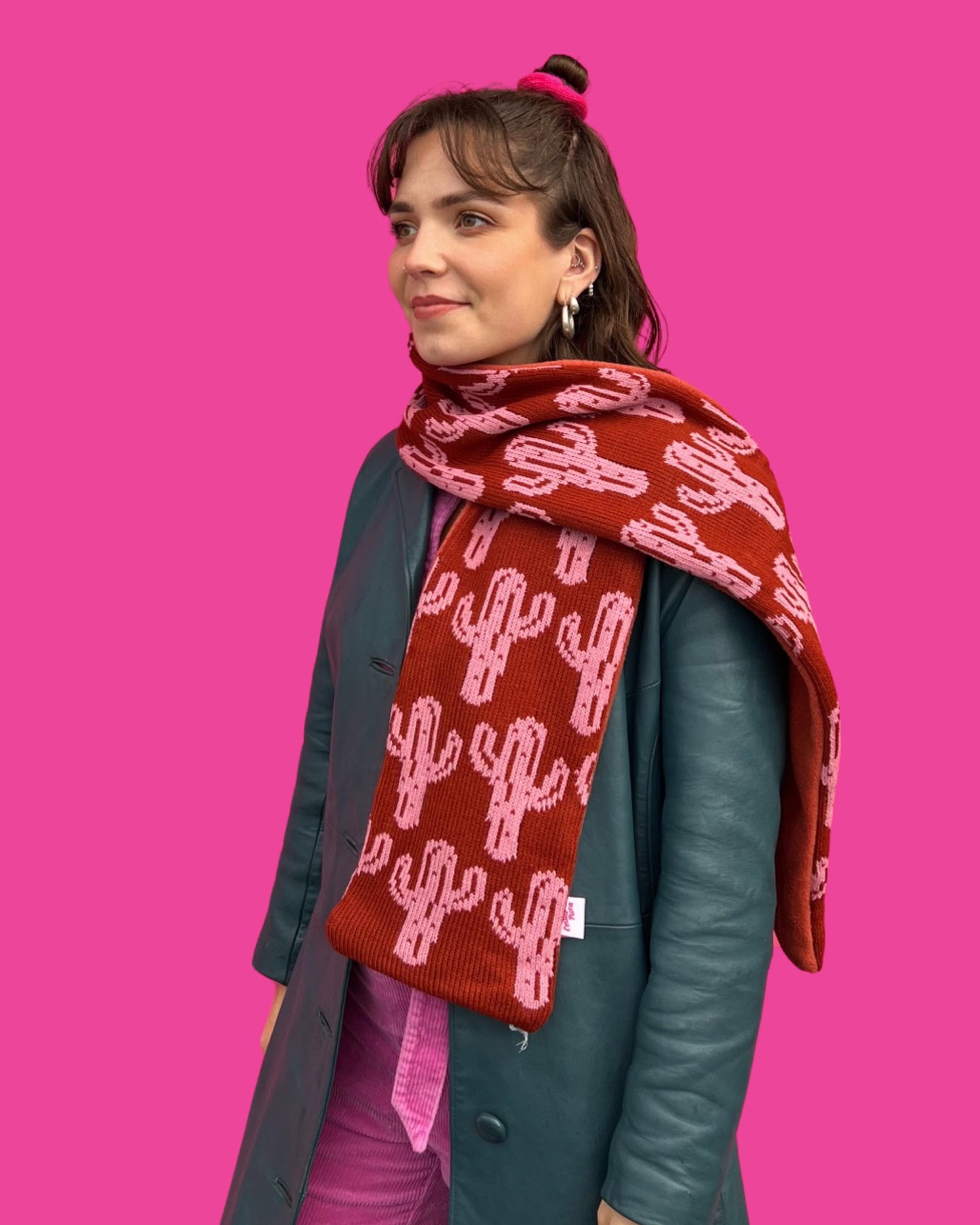 Skinny Scarf - Cactus - All Colours