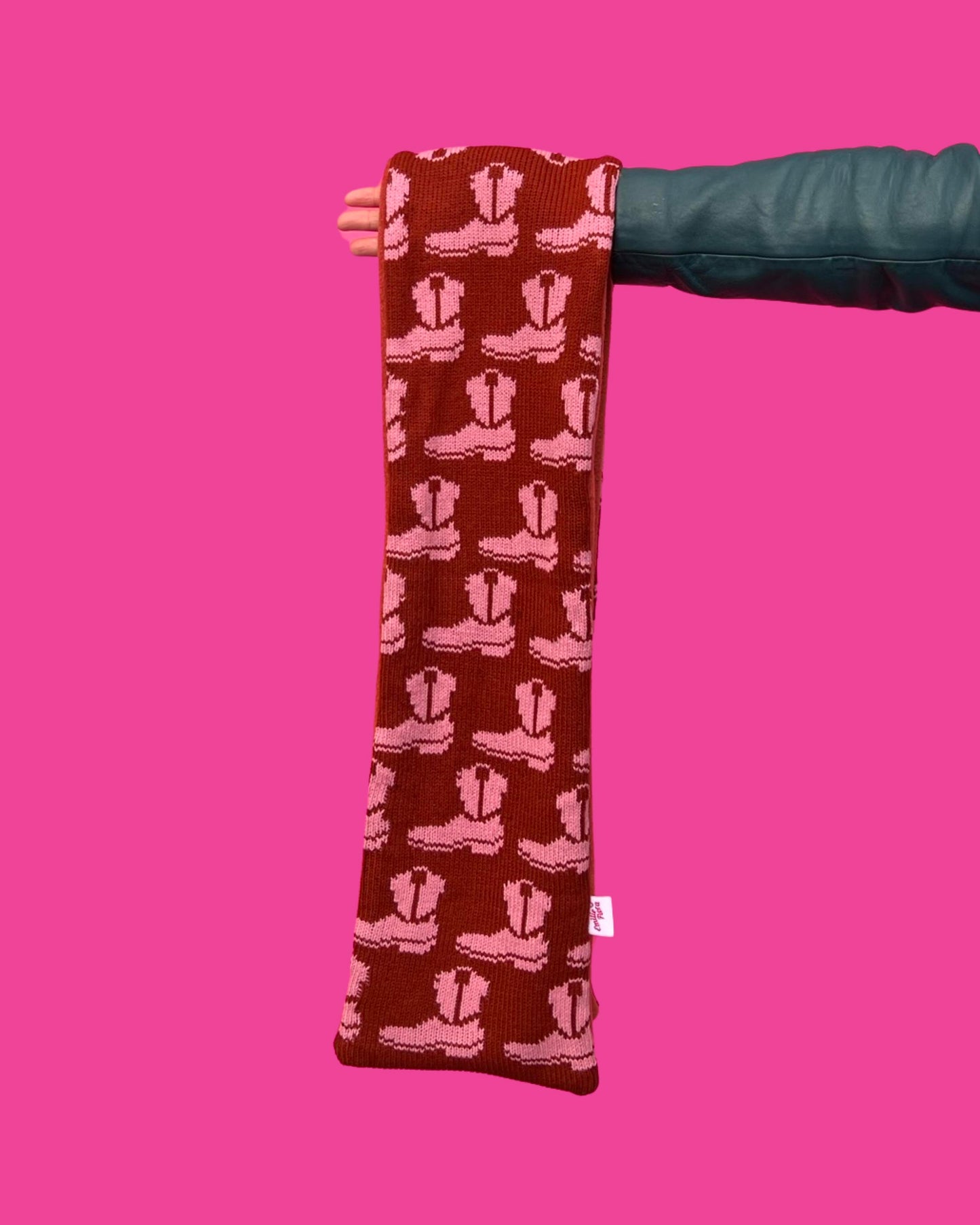 Skinny Scarf - Western Boot - All Colours