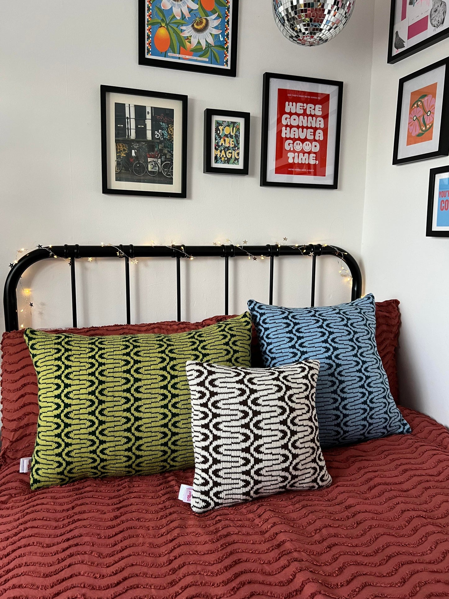 Medium Cushion - Twister - All Colours