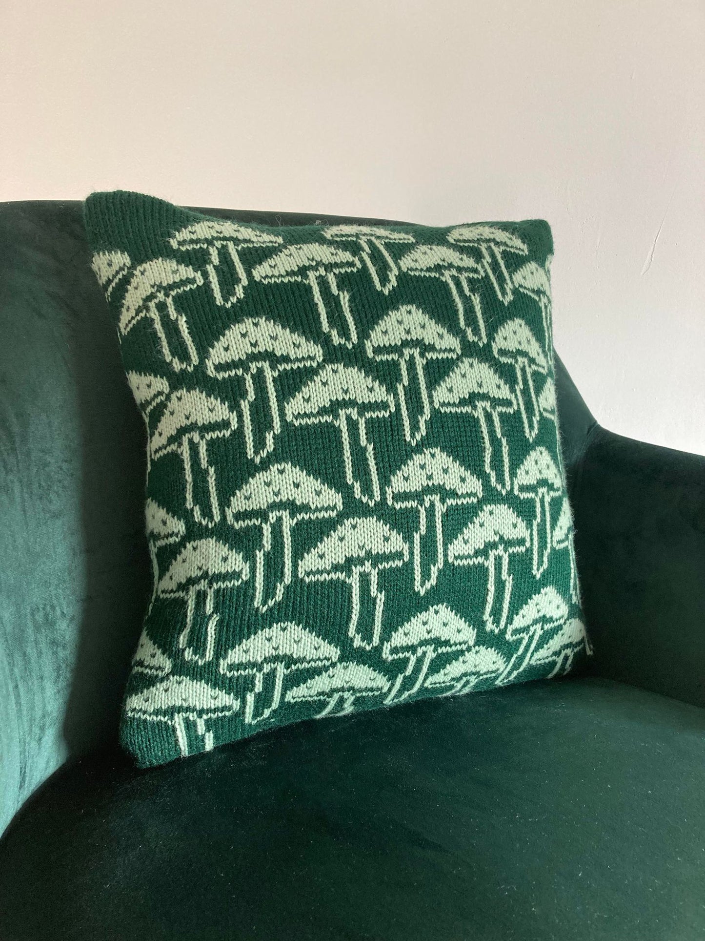 Medium Cushion - Single Mushroom - All Colours