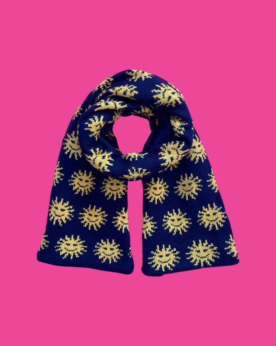 Scarf - Sunny - Black and Mustard