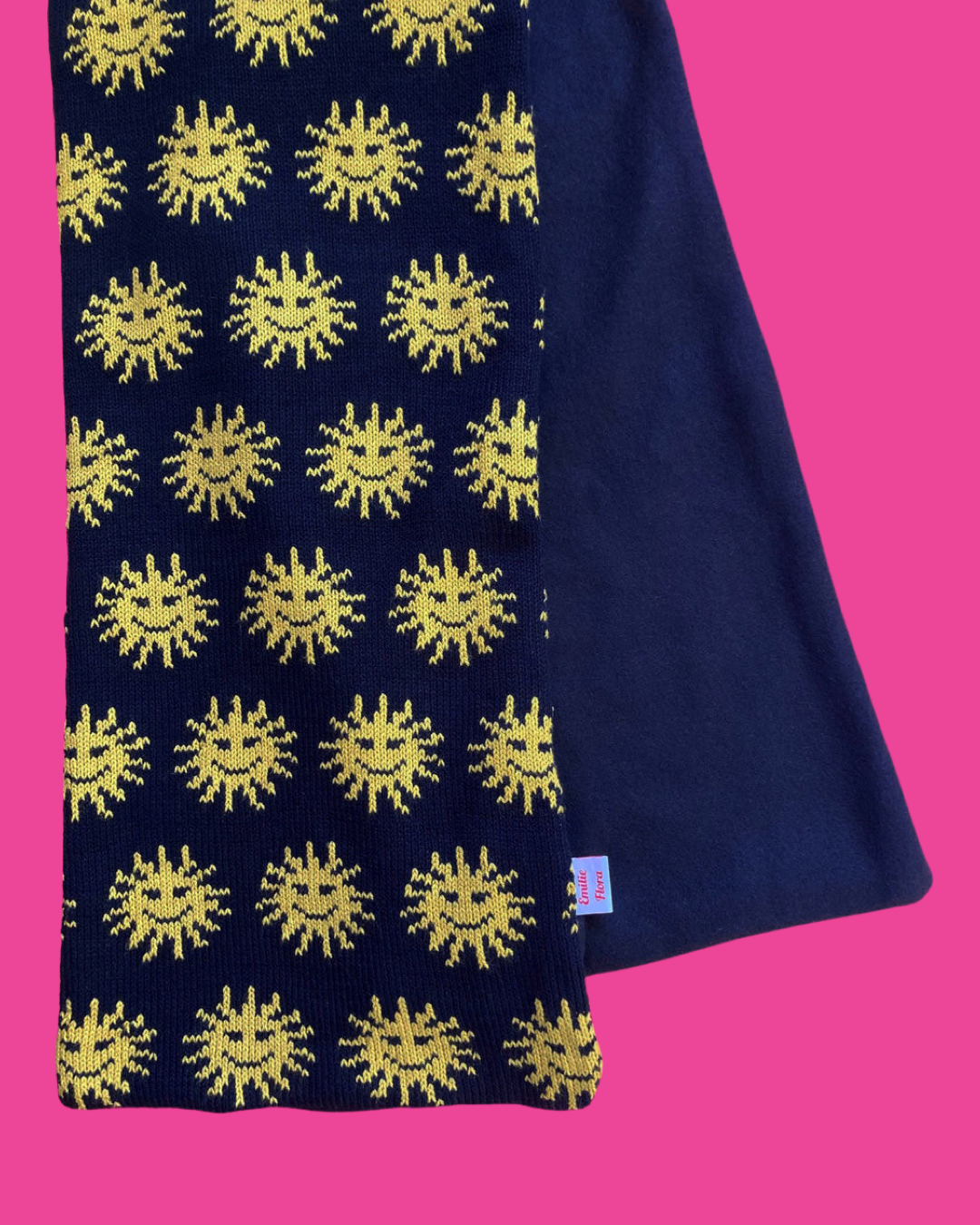 Scarf - Sunny - Black and Mustard