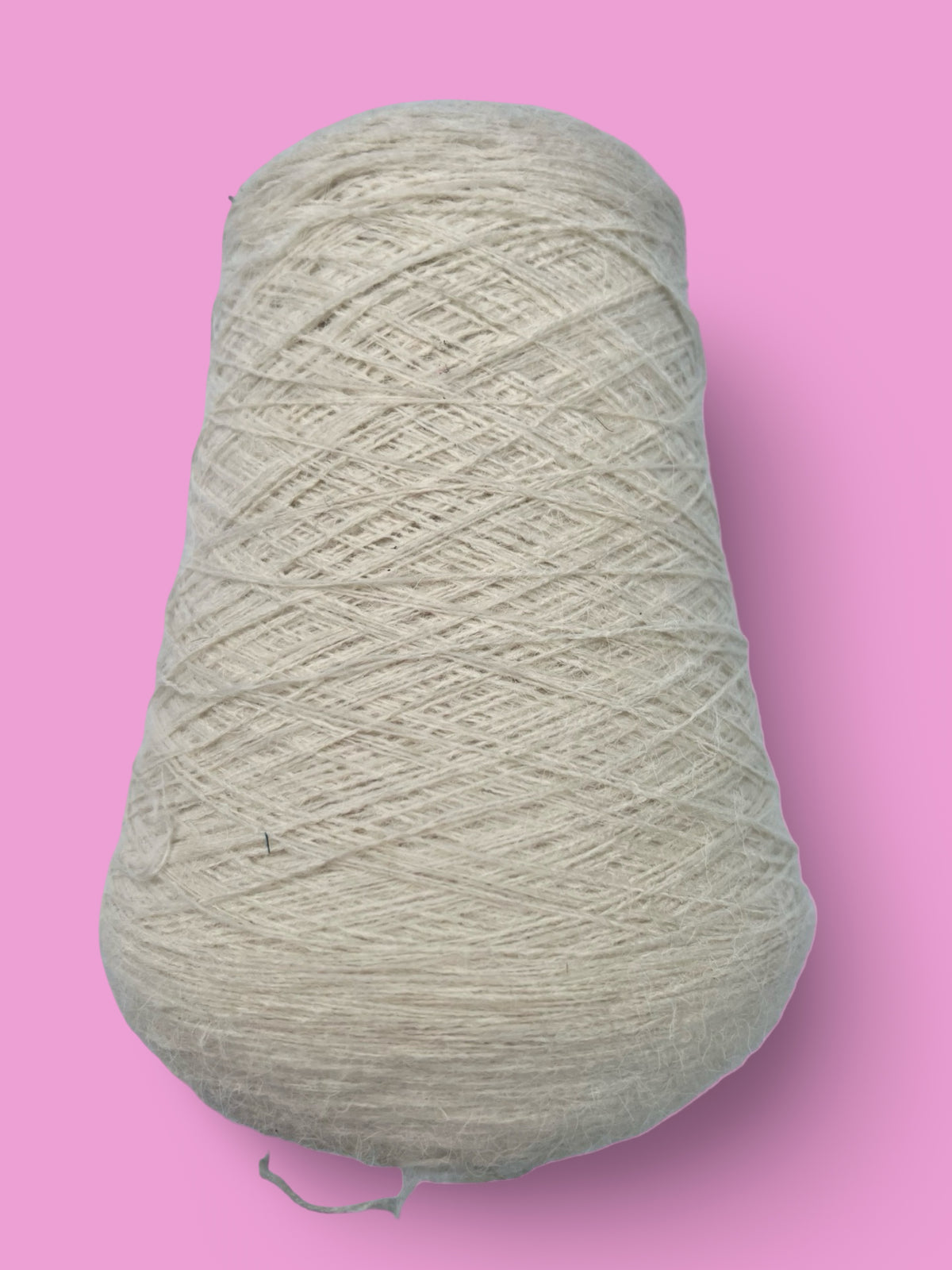 Cream acrylic yarn - 400g