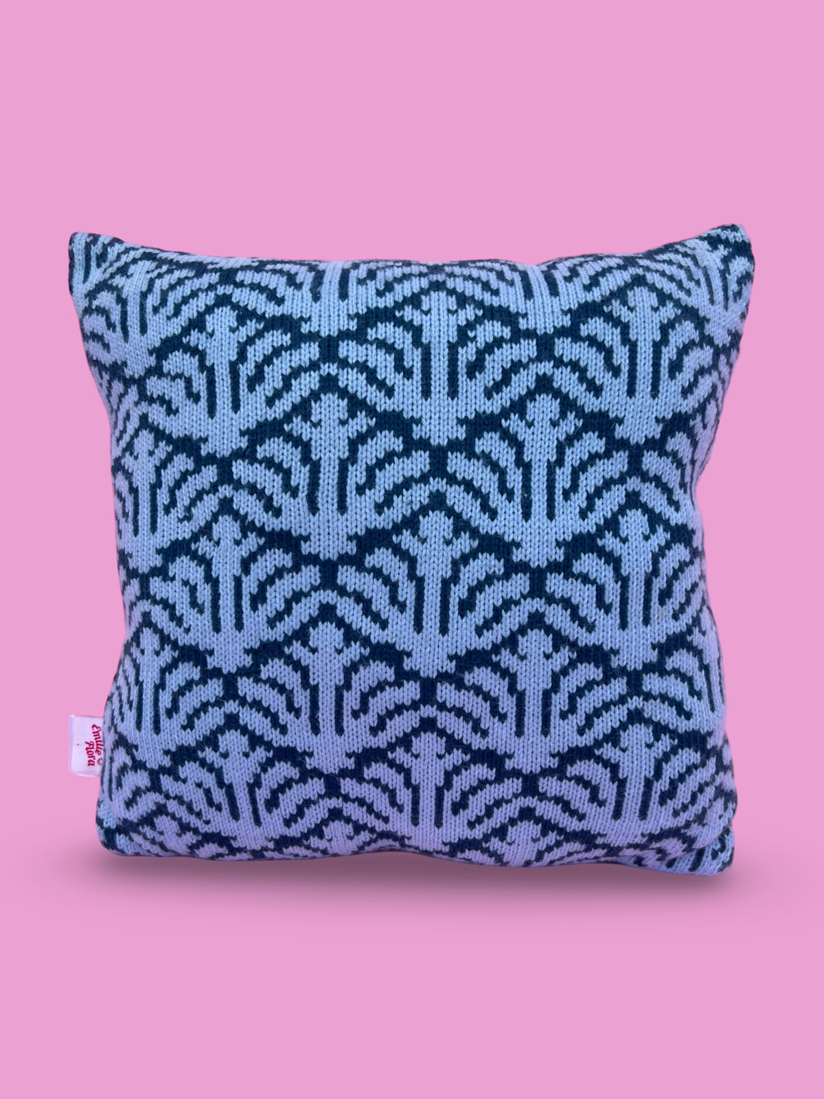 Cushion - Jaipur - Dark Blue and Dusty Blue