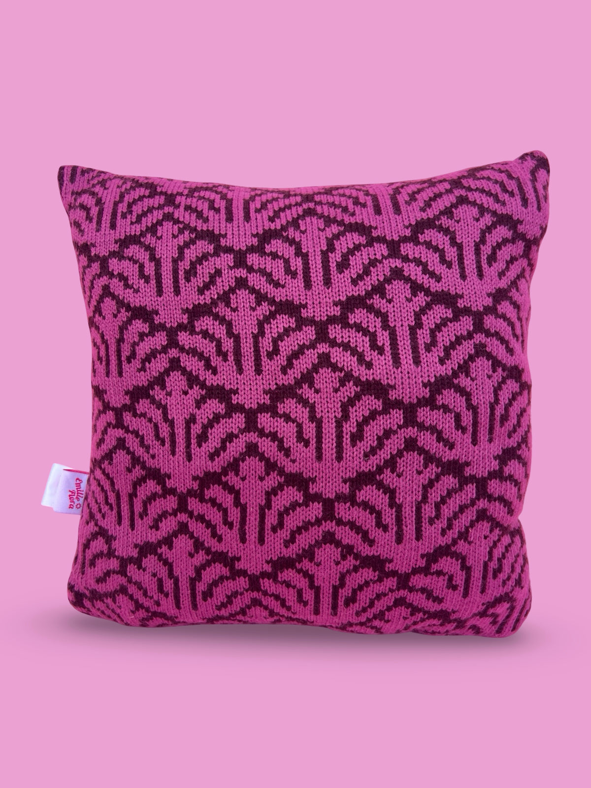Cushion - Jaipur - Burgundy and Mauve