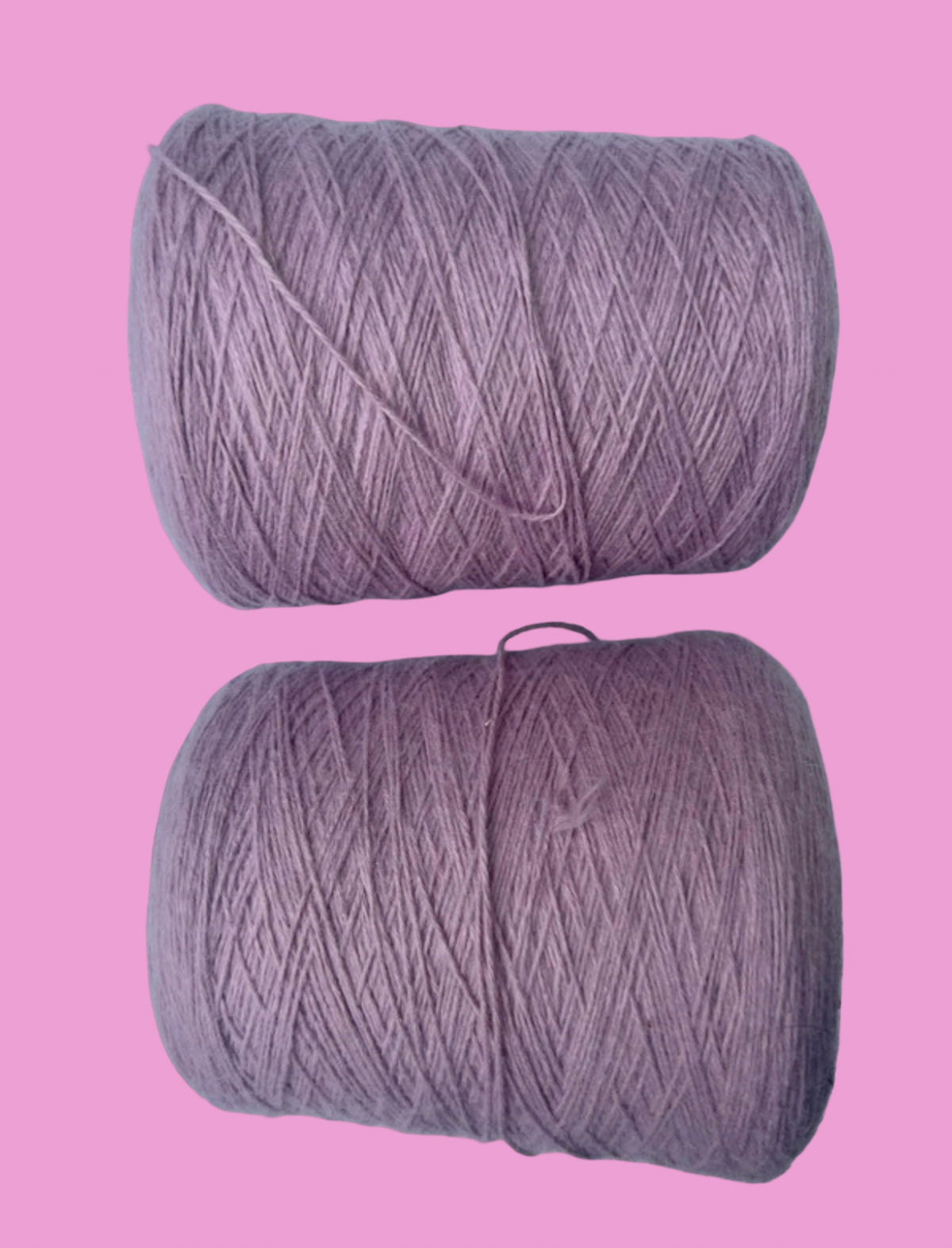 Dusty Lilac 4 ply acrylic yarn bundle - over 1kg