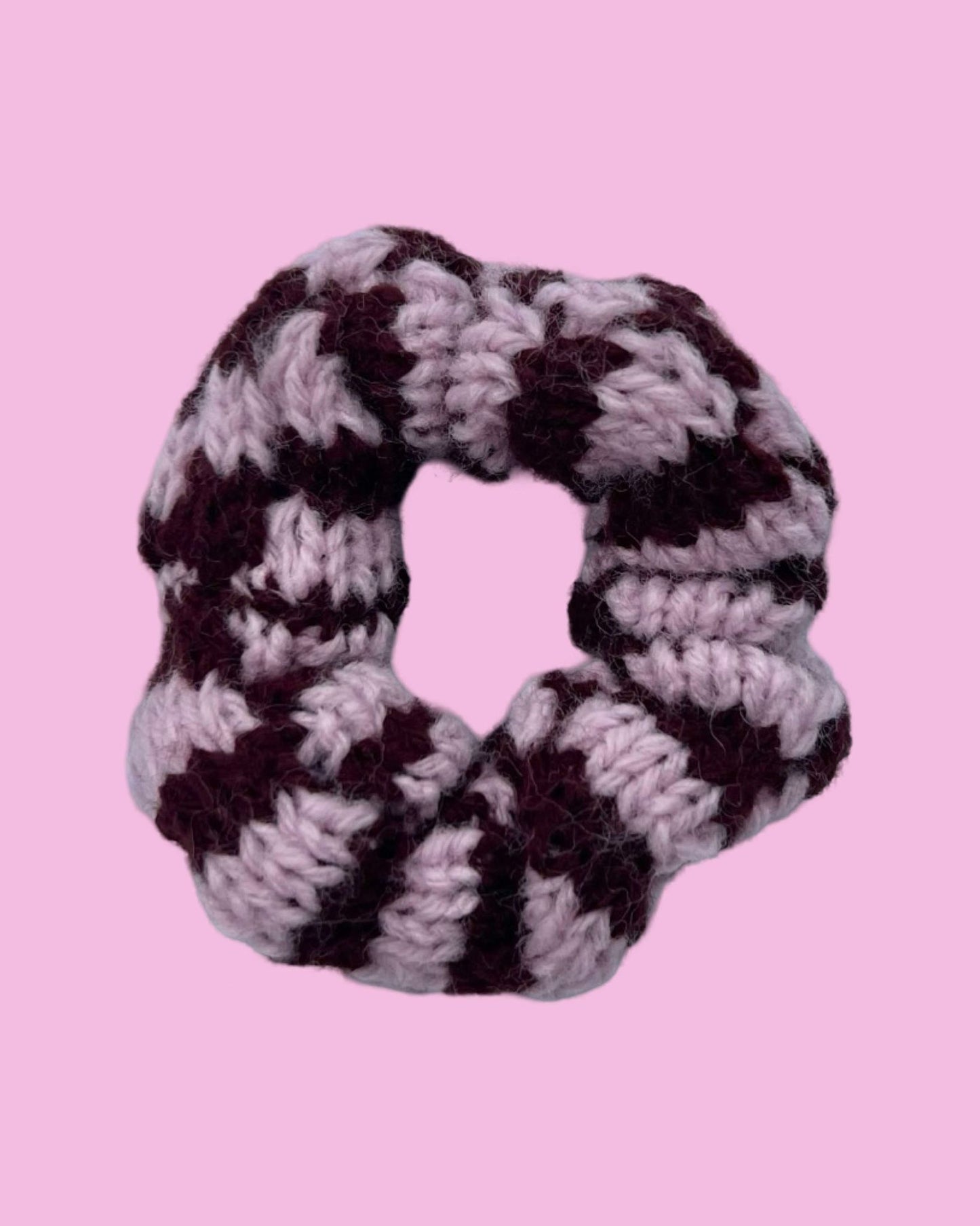 Mini Scrunchie - Check - All Colours