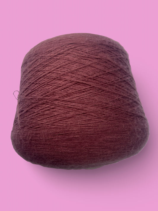 Brown 1 ply acrylic yarn - 900g