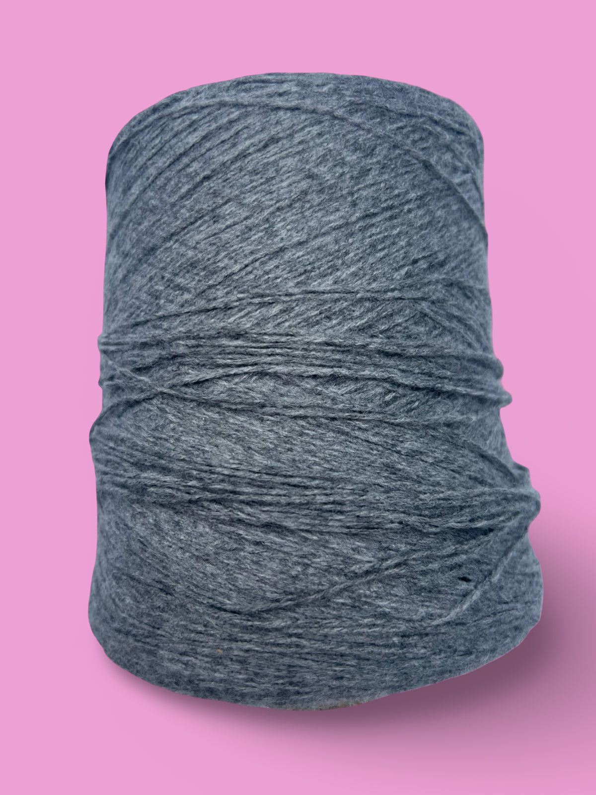 Grey 4 ply acrylic yarn - 440g