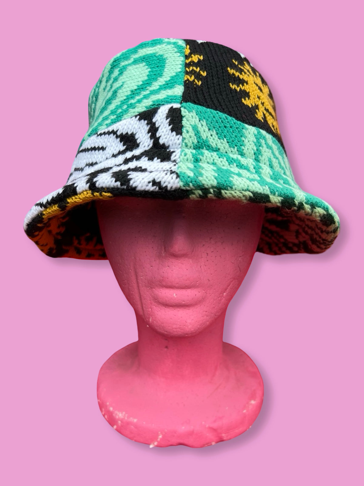 Bucket Hat - Zero Waste Patchwork 1