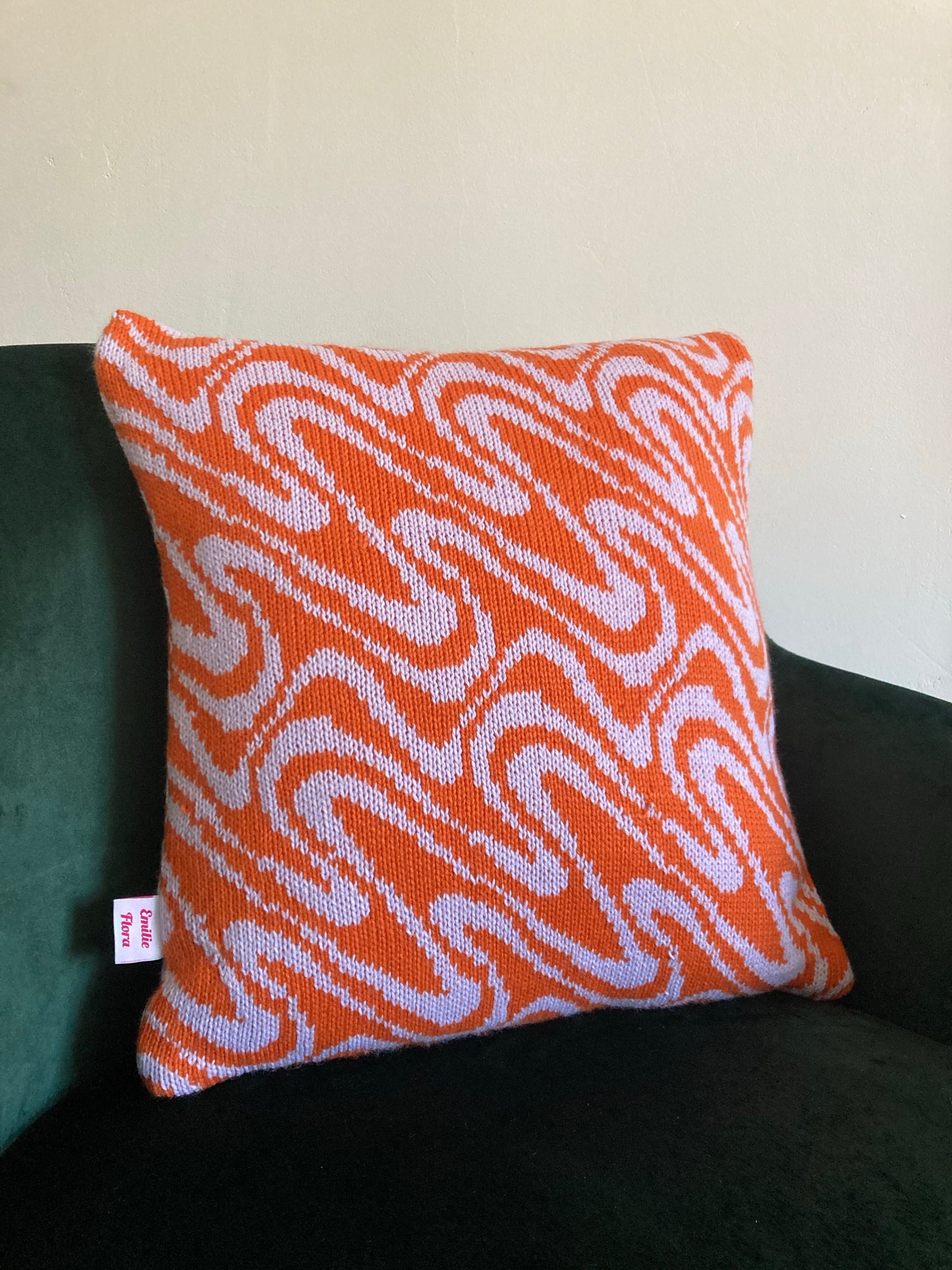 Medium Cushion - Swirly - All Colours